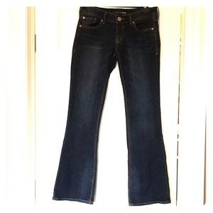 Express Jeans Size 0s Dark Denim Boot Cut